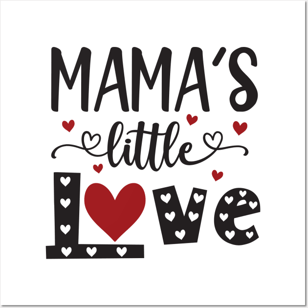 Mamas Little Love Wall Art by JunkyDotCom